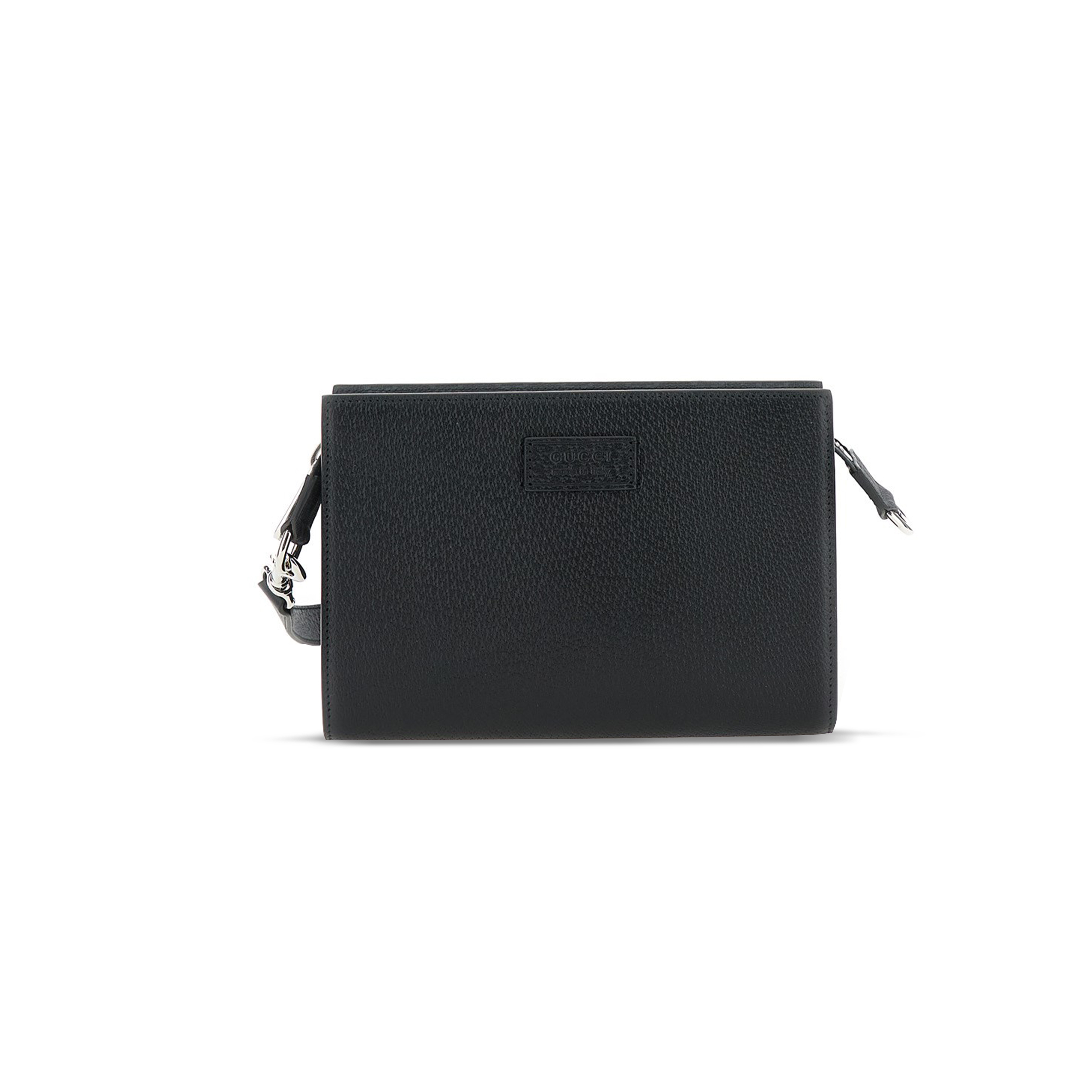 GUCCI SUPER MINI CROSSBODY BAG WITH LOGO PATCH 795438 (22*15*4.5cm)